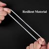 Mudder 6 Pieces Rubber Gasket Replacement Ring Seal White O Ring Compatible with Magic 250w Gasket for Replacement Parts Seal Cups Lids