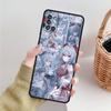 Luxusní Genshin Impact Anime pro Samsung Galaxy A51 A71 A52 A32 4G A41 A12 A02s A72 A21s A31 A23 A73 A03s A33 A52s Phone Funda
