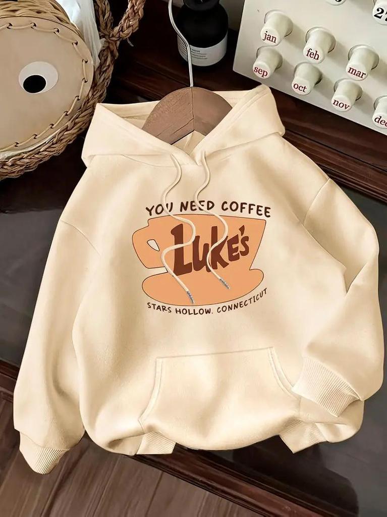 2025 Creative Print Hooded Sweatshirt - Casual Daily Wear