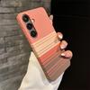 Slim Magnetic Carbon Fiber Pattern Case For Samsung Galaxy S23 S24 S2 Ultra Plus For  Shockproof Hard PC Cover