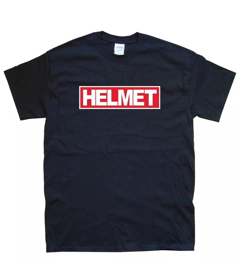 HELM NEUES T-SHIRT Alle Größen S M L XL XXL 3 4 XL Schwarz Weiß