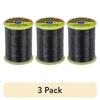 3 Pack Nylon Monofilament Thread 300 Yards Size 005 Invisible Quilting Sewing Crafting Blends with Prints Colors