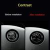 Pro Skoda 46MM Samolepka s emblémem na volant auta Rapid Octavia Fabia Laura Superb VRS Yeti Kodiaq Karoq KAMIQ Scala Citigo