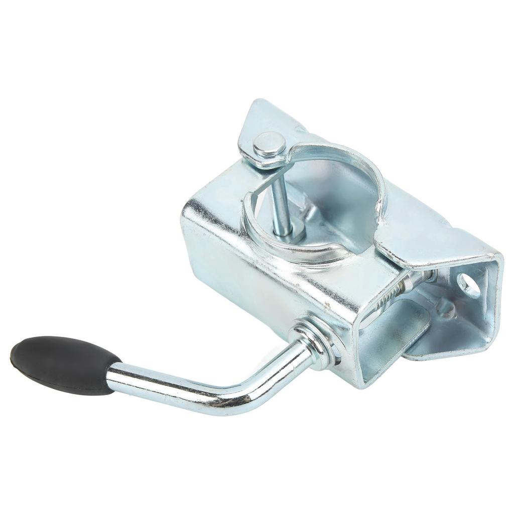 Wheel Prop Stand 48mm/1.89in Clamp Split Fixing Bracket Heavy Duty Professional High Strength for RV for Trailer