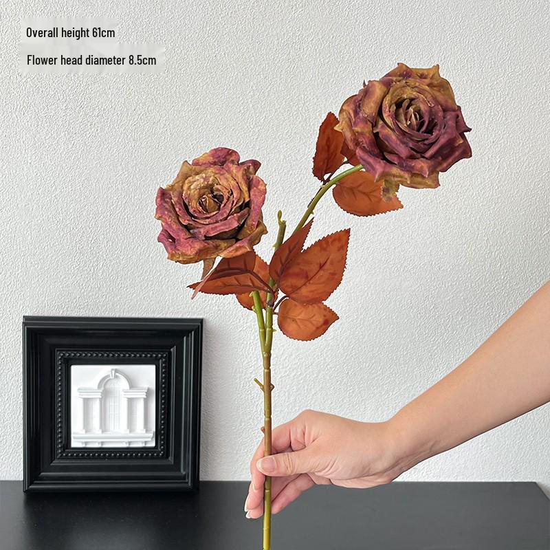 Flori Artificiale Seria Violet: Floral Decorativ Elegant pentru Casă, Nuntă, Cameră Model și Decor Moale.