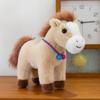 Cute Station Pony Plush Toy Doll Simulation Horse Doll Year of the Horse Event Mascot Gift
