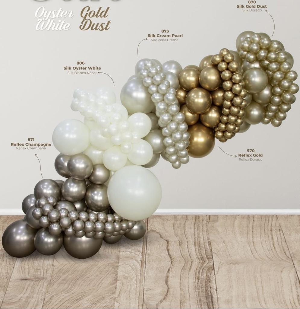 Balony Lateksowe Sempertex Reflex Champagne, 30Cm, 50Szt.