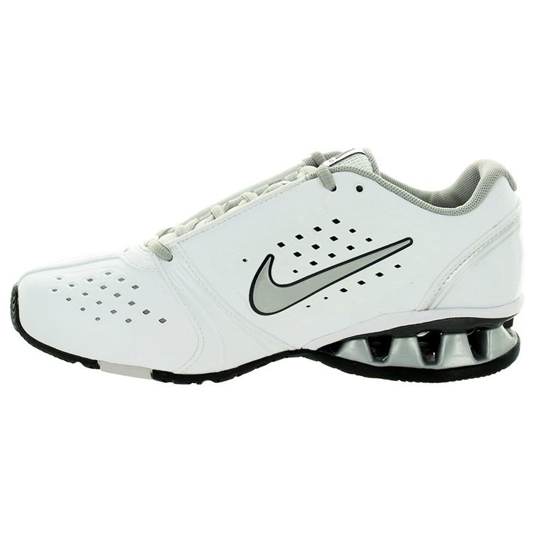 

Nike Reax Rockstar White Metallic Silver Women s 415355-103 39