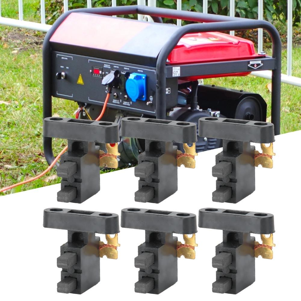 10PCS Plastic Carbon Brush Assembly Black Generator Brush Set For Generator