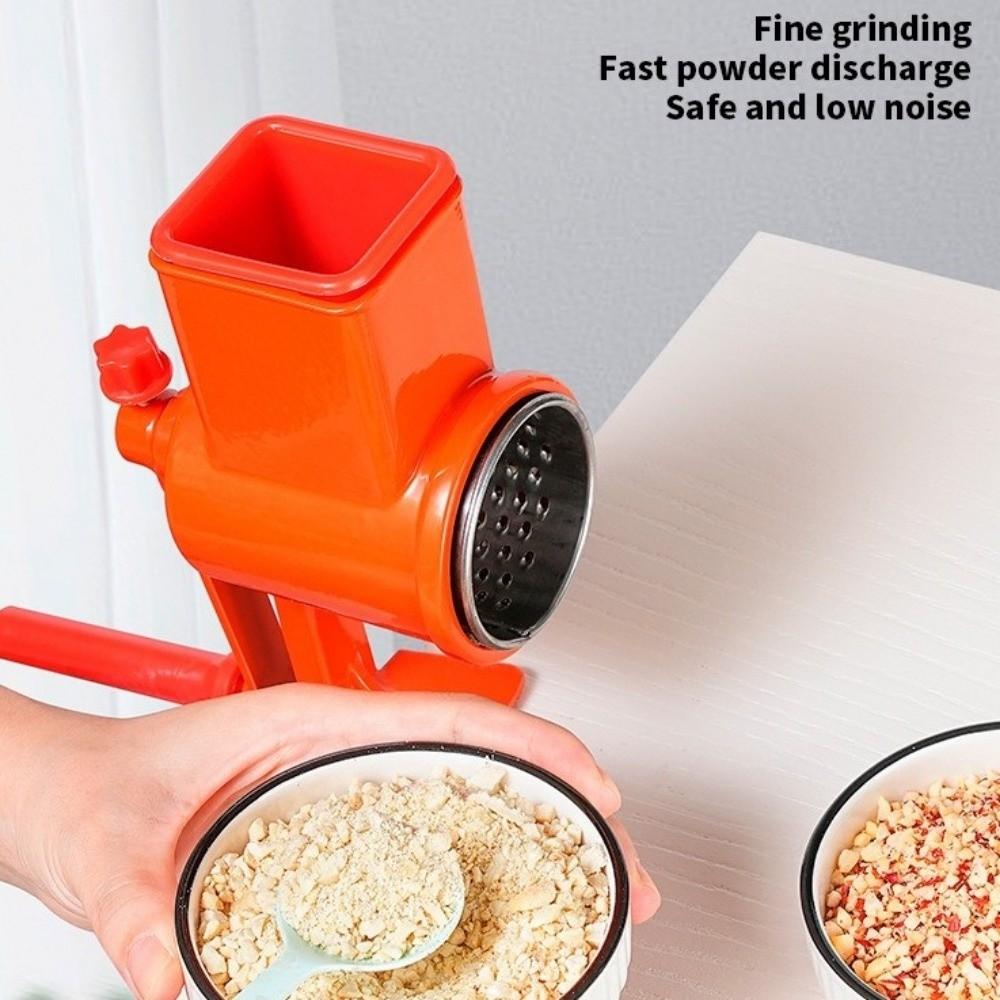 Rustproof Blades Hand Crank Grain Mill Manual Operation Hand Crank Nut Chopper Grinder Table Clamp Peanut Grinding Device