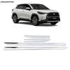 Car Side Body Strip / Rear Trunk Tail Gate Door Strip Protector Cover Trim For Toyota Corolla Cross XG10  - 2025 Accessories