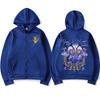 Anime Jojo Bizarre Adventure Zipper Hoodies Higashikata Josuke Manga Zip Up Sweatshirts Men Women Fashion Casual Pullovers Coats
