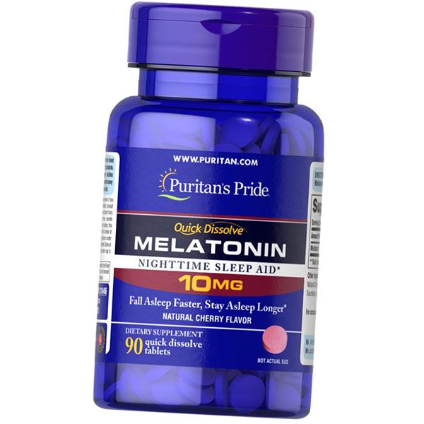 

Мелатонін швидкорозчинний, Melatonin 10 Quick Dissolve, Puritan s Pride 45таб Вишня (72367012) 90tab Cherry