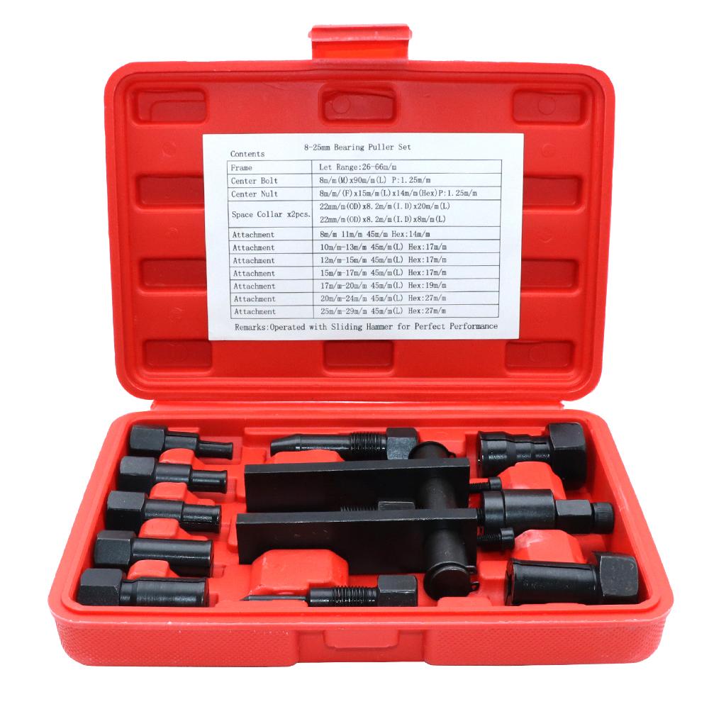 

Remover Automotive Tools 10 Pcs/Set Motorcycle Bearing Disassembly Tools Aluminum Wheel Bearing Kit Seal Driver Installer чёрный