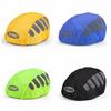Mountain Bicycle Helmets Rain Cover with Reflective Strip Outdoor Breathable Windproof Cycling Helmet Cover High Quality