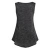 Dámská móda Krajka Pevné Ležérní Splicing Vesta bez rukávů Halenka Topy