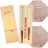 FlaColle Couple Chopsticks Chopstick Rest Placemat Set Ethical Chopsticks Wakasa Nuri Mat [Easy Gift] [Eco Package] (Corte Set)