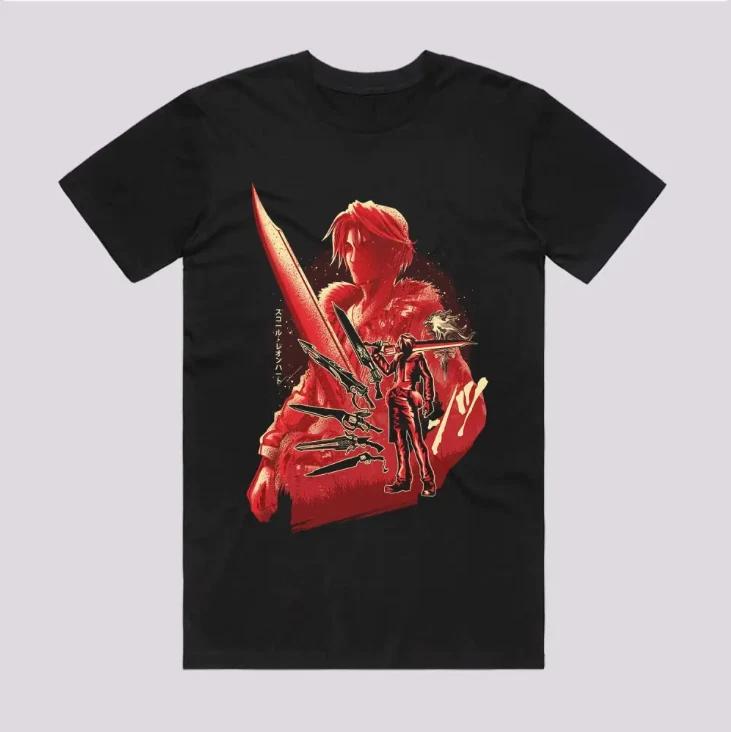 Anime Ultimate Weapon Lion Heart Japanese Style Black TShirt Size S4XL S