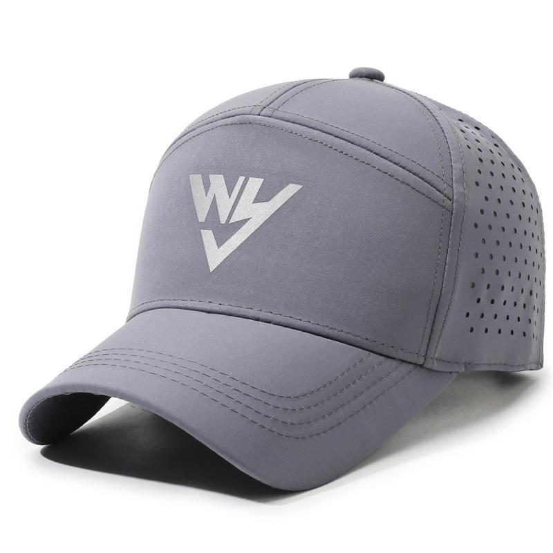 Spring And Summer Breathable Hat Men S And Women S Retro Baseball Cap Trendy Versatile Fashion Cap Outdoor Sun Hat Adjustable серый