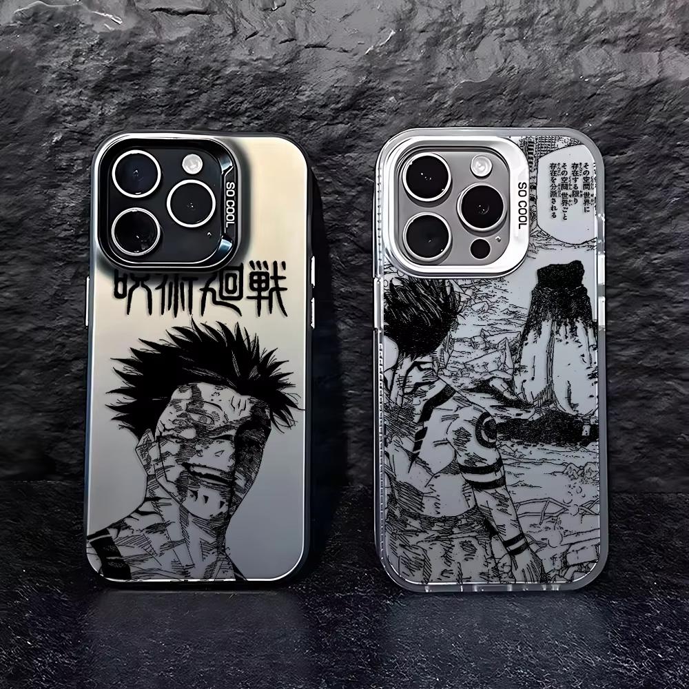Anime Jujutsu Kaisen Pouzdro na telefon Pro IPhone 16 15 14 13 12 11 Pro Max X XR XS 7 8 Plus Mini SE 2020 2022 Gojo Satoru