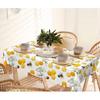 Bees Honeycombs Yellow Rectangular Tablecloth Nectar Honey Beehive Farm Polyester Table Cloths for Dining Kitchen Outdoor Picnic Camping Party
