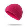 Hat Men's Autumn and Winter Short Melon Hat Knitted Wool Hat Hip Hop Street Hooligan Hat Yuppie Bag Head Cold Hat