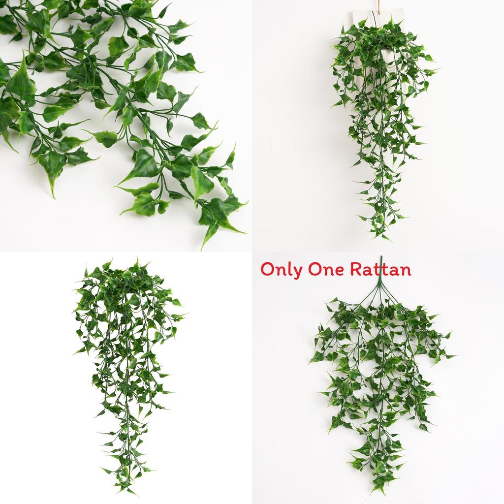 Hedera Nepalensis Artificial Plant Wall Hanging With Plastic Leaves For Home Decor