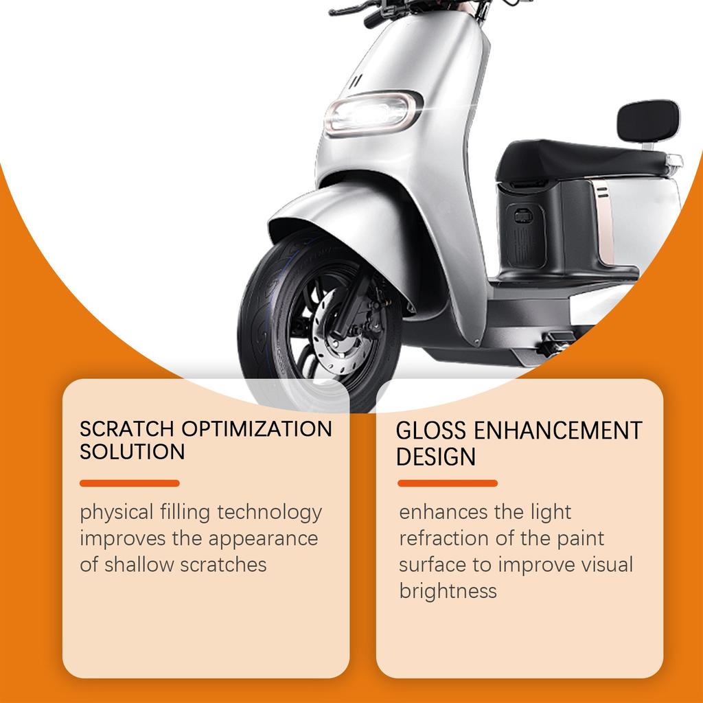 Bilreparationspasta för repor, Förbättrar smårepor, Bilfärgsvårdspasta för uppfräschning, Lämplig för bilfärg i flera färger