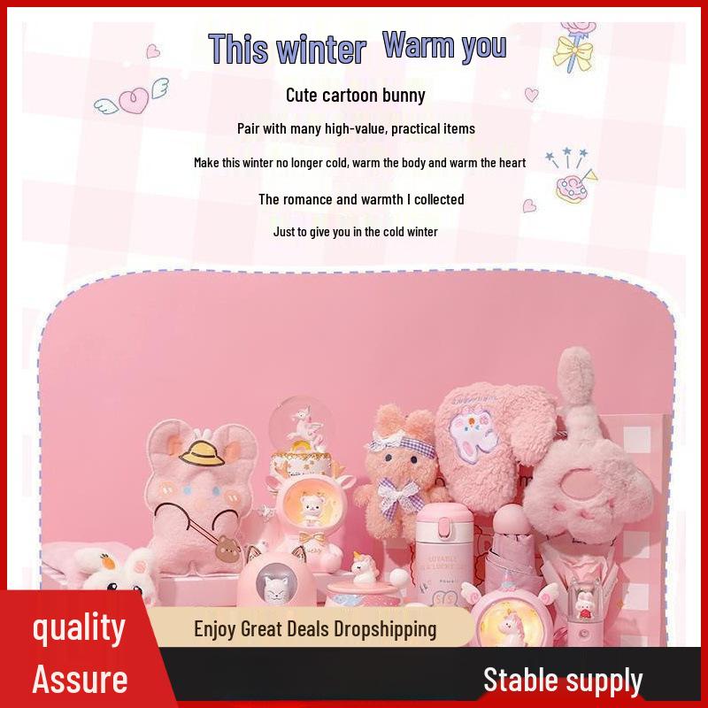 Winter Gift Box for 10-Year-Old Girls: Warm and Practical Birthday Present for Kindergarten and Primary School Students