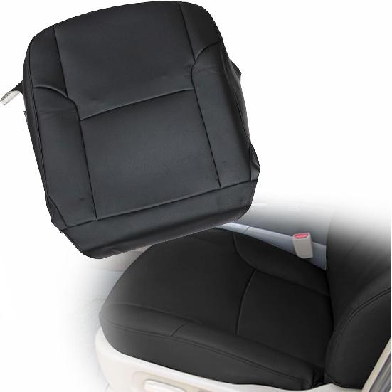 GXARTS Medium Gray Driver Side Bottom Replacement Leather Seat Cover #LB12 or FA12 Compatible with Toyota 4Runner Limited 2003 2004 2005 2006 2007
