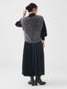 B:MING LIFE STORE by BEAMS S/S Knit Vest, Lamé Knit Vest, Women's, Charcoal Grey, Free Size