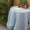 Waffle Texture Round Table Tablecloth White Dinner Tea Table Covers  Photography Background