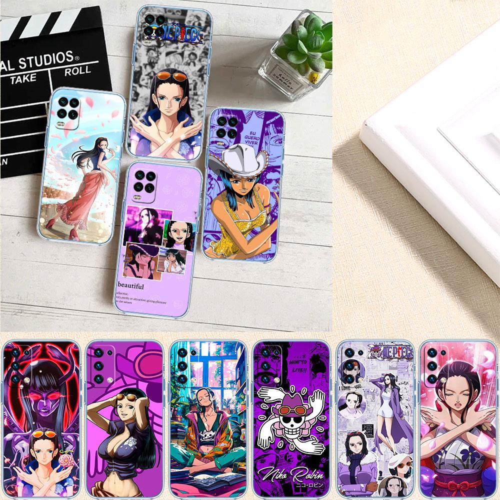 FM41 One Piece Nico Robin Case for Motorola E13 E15 E20 E22 E22I E22S E30 E32 E40 E7 E7I G Plus Power Play Stylus G22 G14