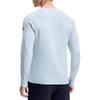 Fila Letter Print Fitness Long Sleeve T-Shirt Men Tops Sheer-Blue A11M411217F-LB