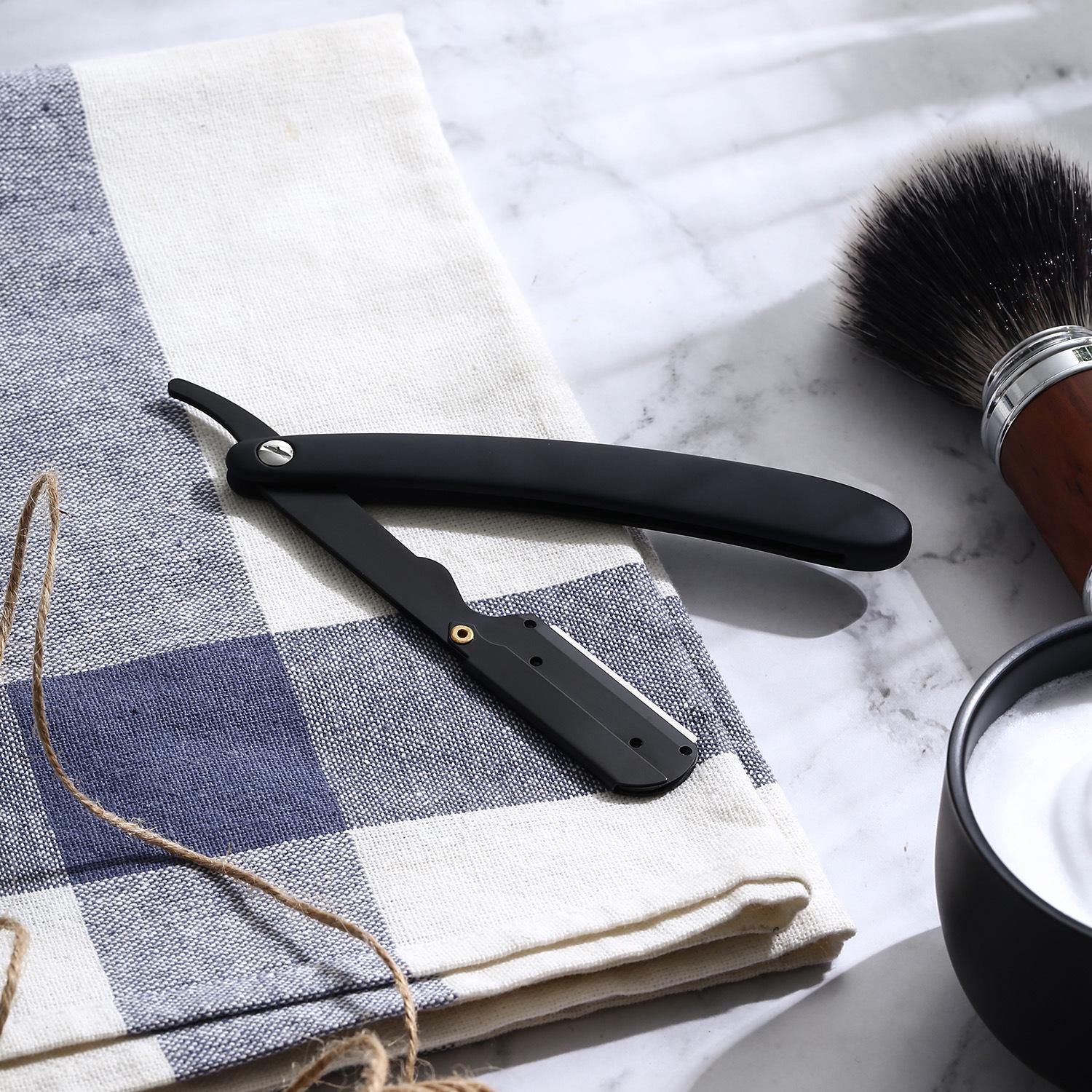 

Men s Barber-Style Old-Fashioned Manual Razor Blade Holder