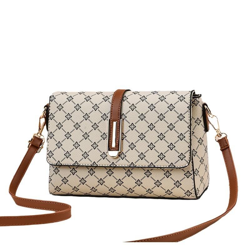 New Design Print Classic Big Capacity Bag Female Fashion Hand Bill Shoulder Bag with A Small Commuter Tote Bag