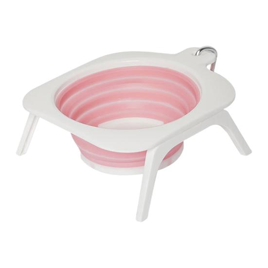 Bowl Foldable Dog Bowl with Stand Easy To Clean Pet Food Water Bowl