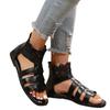 Große Größe Flache Unterseite Casual Sandalen Sommer Neue Ausgehöhlte