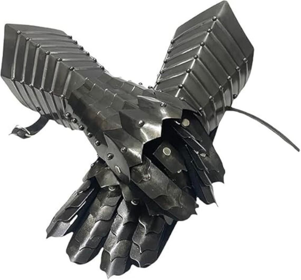 Medieval Steel Nazgul Gloves Costume Gauntlets Armor