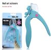 Nagelkonst U-formad Fransk Skärning Kristallgel Förlängningsklippare