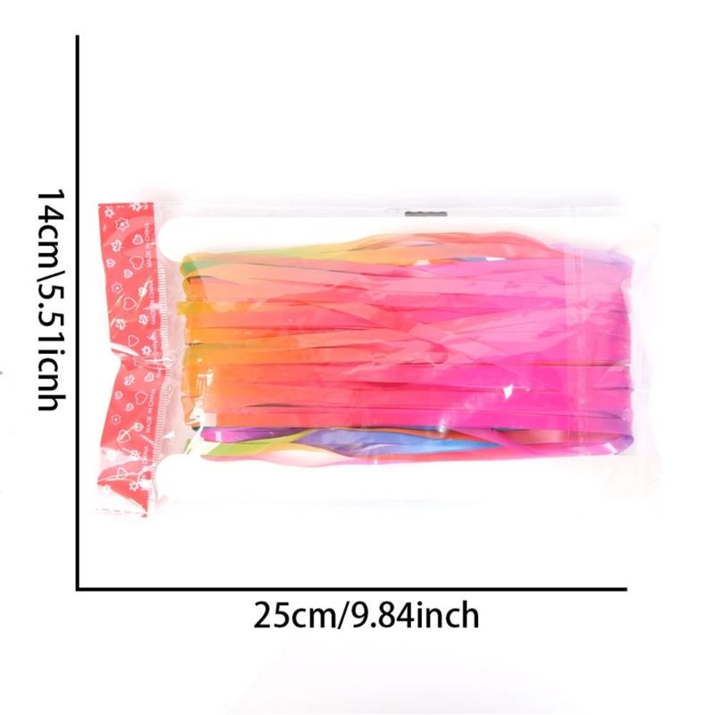 2 Stück PET Quasten Girlanden zur Partydekoration Einfache Aufbauten Sortierte Farbe Lametta Metallischer Vorhang für Heimfeier