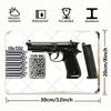 Beretta 92FS CO2 BB Pistol Airgun Set Metal .177 Caliber Realistic Recoil High-Speed Shooting Practice Gift