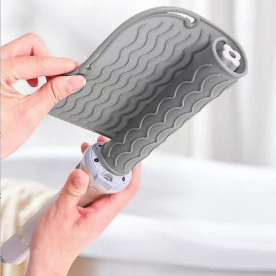 Silicone Non-slip Heat Resistant Mat for Curling Iron & Straightener