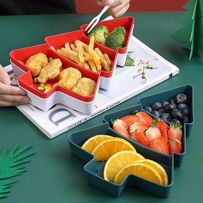 Karácsonyfa gyümölcstányér Házasság karácsonyi parti díszek otthonra Navidad Noel Natal karácsonyi ajándékok Boldog új évet