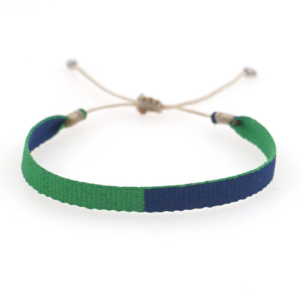 Easter New Boho Handmade Braided Bracelets For Women Pattern Friendship Rope Bracelet Vintage Colombia Weave Jewelry Textile