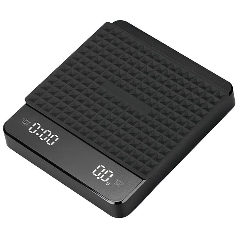 

Home Coffee Accessories Electronic Coffee Scale With High-Precision Waterproof Pad LED Display USB Timing