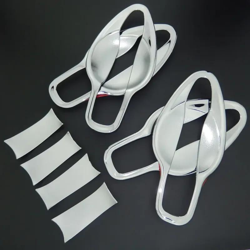 For Nissan Qashqai J11 2013-2018 ABS Chrome Side Door Handle Cover & Door Bowl Cover 2014 2015