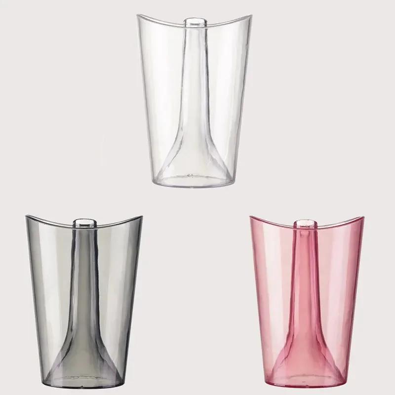 2-in-1 Couples Wash Cup Anti-Scald Toothbrush Holder for Bathroom Stonego Brushing Tumbler