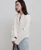 Andneeds Besette Tweed Jacket (Ivory)