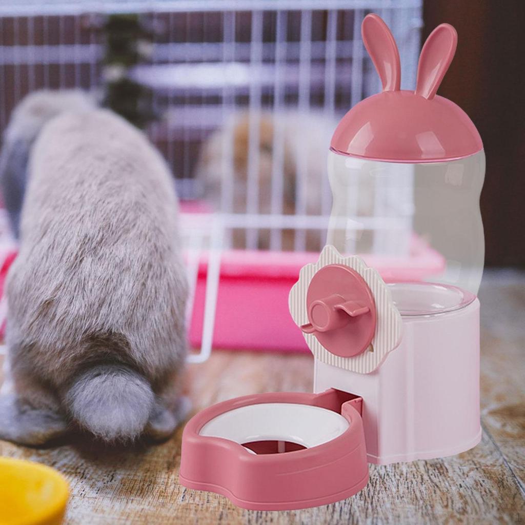 Cat Dog Water Dispenser Automatic Drinker Practical Drinking Bottle Waterer for Small Animal
